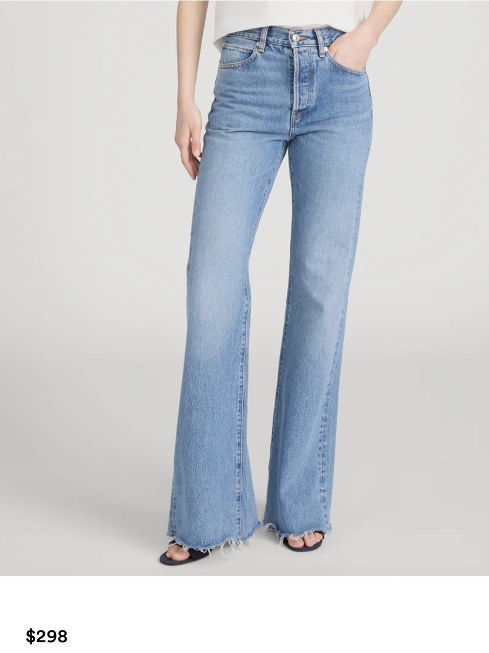 Frame Denim The Lax - Dew Raw Fray